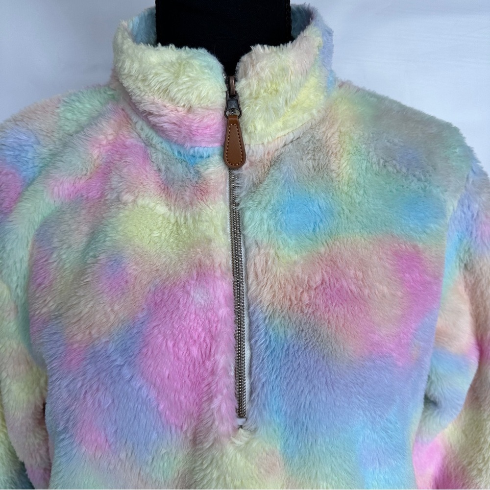 Pink Lily Pastel Pull Over Sherpa